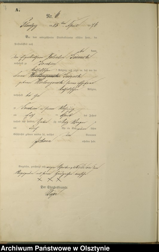 image.from.unit.number "Geburts-Haupt-Register Nr 1 - 21"