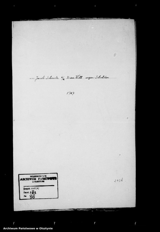 image.from.unit.number "Jacob Schwirtz contra X-ian Will wegen Schulden"