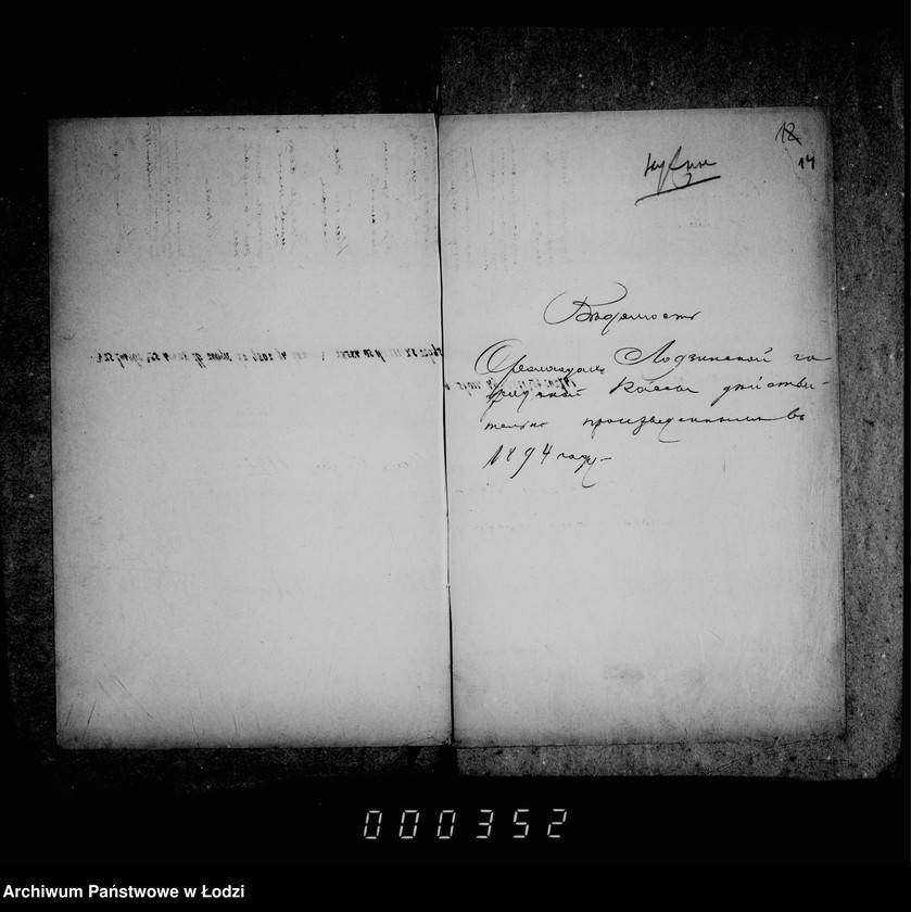 Obraz 16 z jednostki "O denežnych oborotach Lodzinskoj Gorodskoj Kassy"