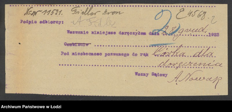 Obraz 4 z jednostki "Aron Fidler – sprzedaż drobnej manufaktury"