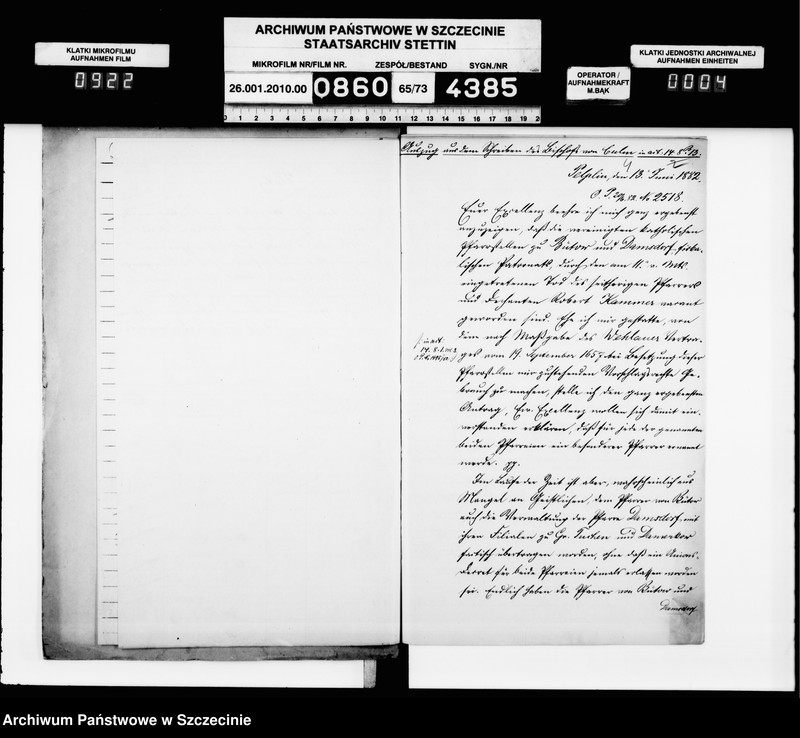 Obraz 5 z jednostki "Katholische Pfarrselle in Bütow"