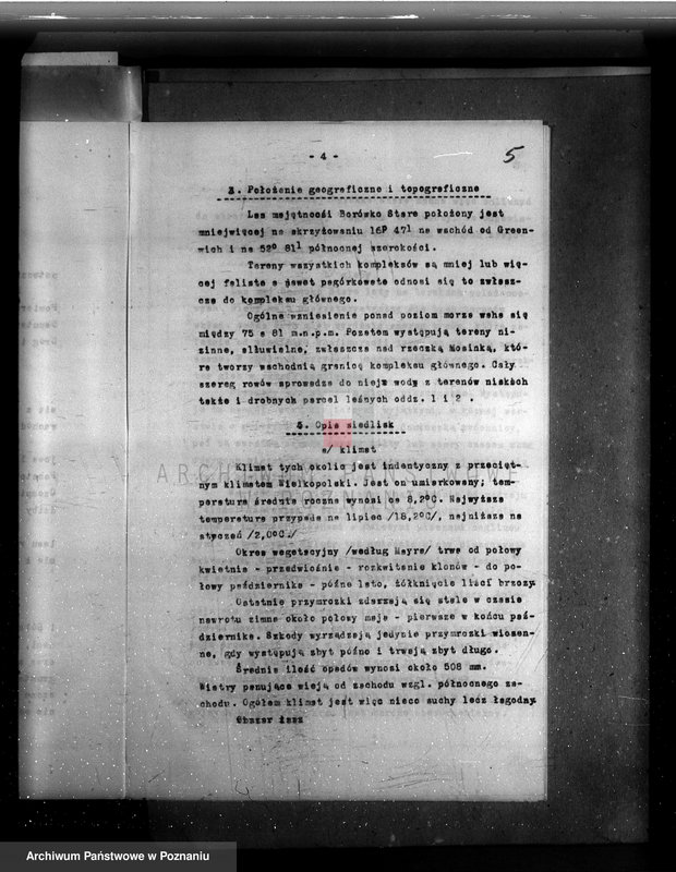 Obraz 9 z jednostki "Plan urządzania gospodarstwa leśnego majętności Borówkowo-Stare powiat. kościański"