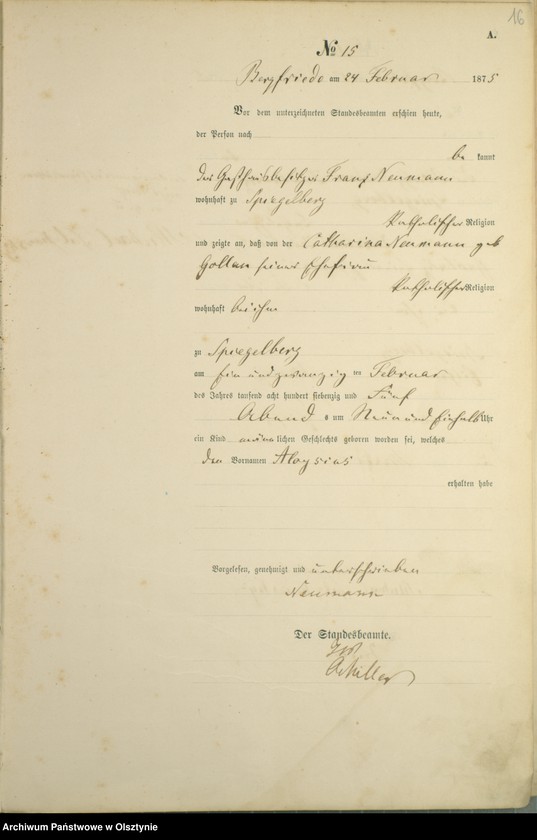 image.from.unit.number "Haupt-Geburts-Register Nr 1 - 80"