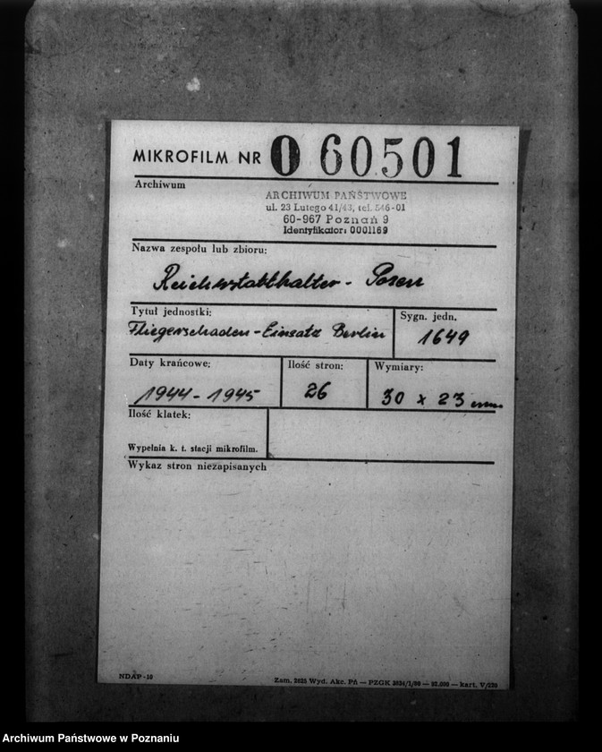 Obraz 2 z jednostki "Fliegerschäden - Einsatz Berlin"