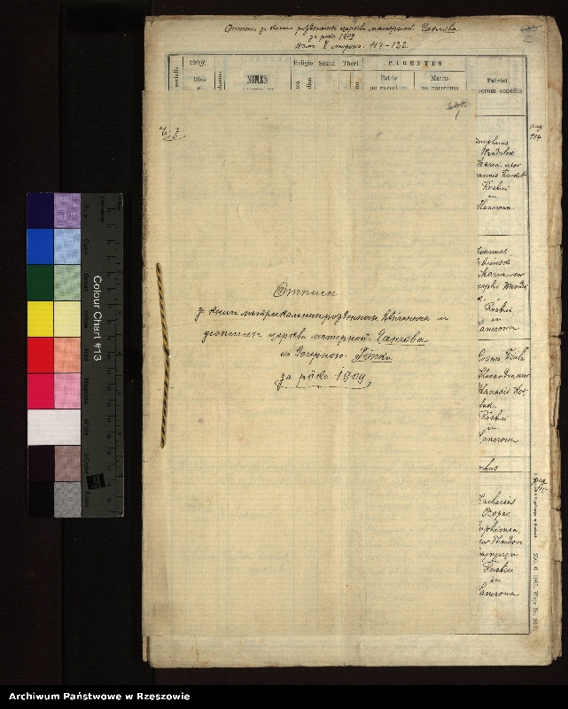 image.from.unit "Odpisy z ksiąg urodzeń, małżeństw i zgonów dla miejscowości Hańczowa i Ropki"