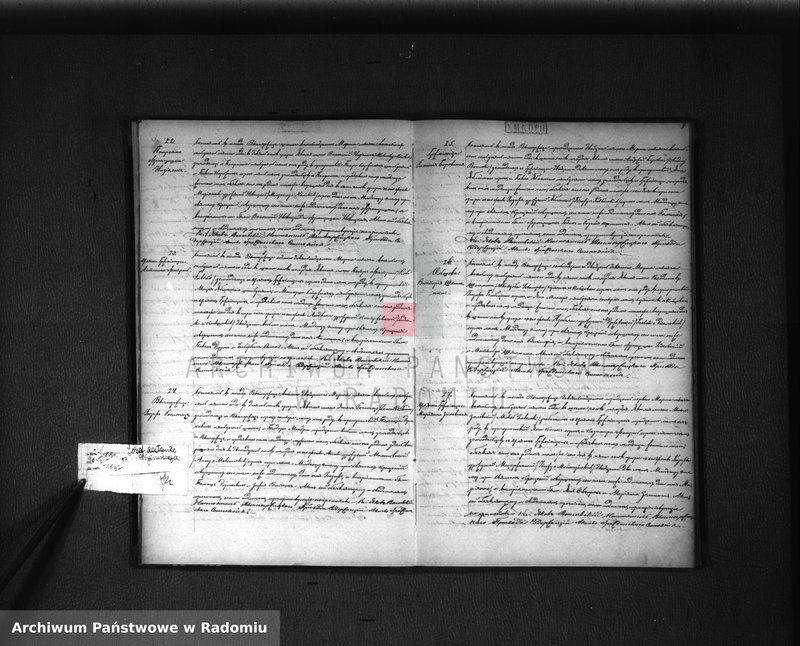 Obraz 8 z jednostki "[Duplikat akt urodzonych, zaślubionych i zmarłych parafii Wyśmierzyce z 1875 roku]"