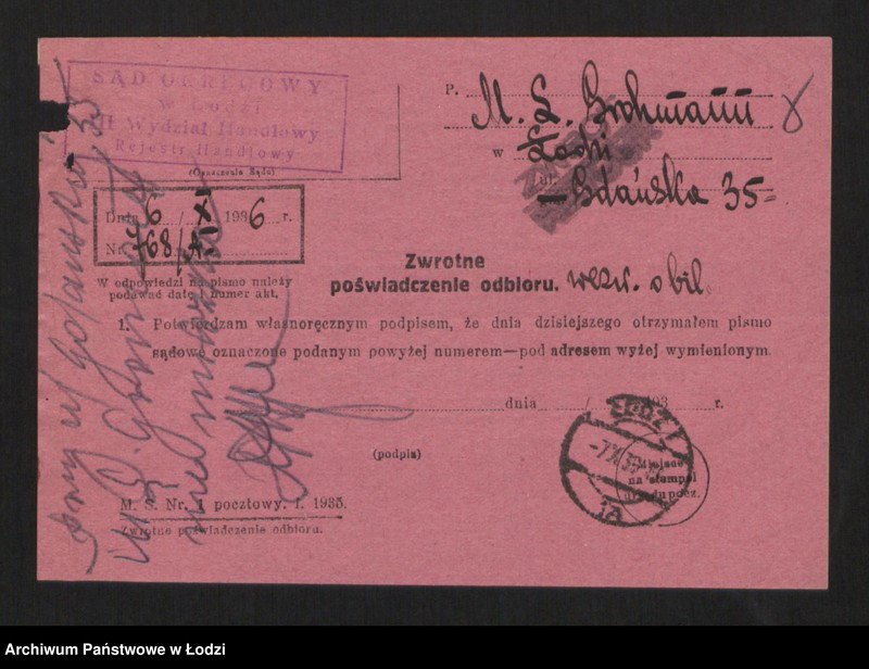 Obraz 10 z jednostki "M. L. Grohmann - skład farb i chemikaliów"