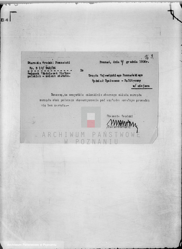 Obraz 20 z jednostki "/Związek Włościanek Wielkopolskich/"