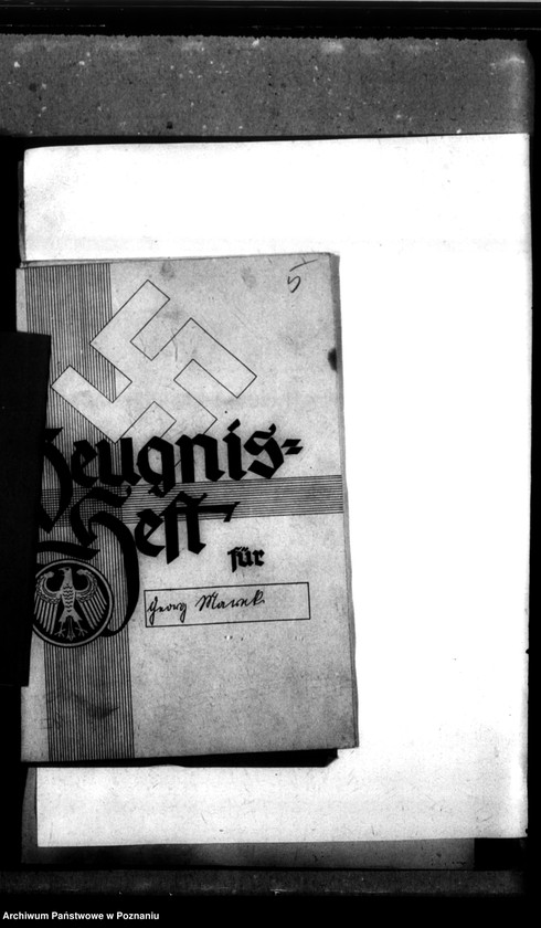 Obraz 9 z jednostki "[Akta personalne wychowanka Georga Marka, ur. 23 X 1930]."