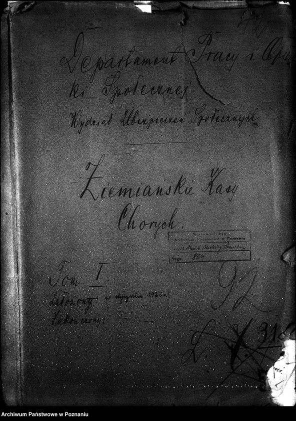 Obraz 4 z jednostki "Ziemiańskie kasy chorych"