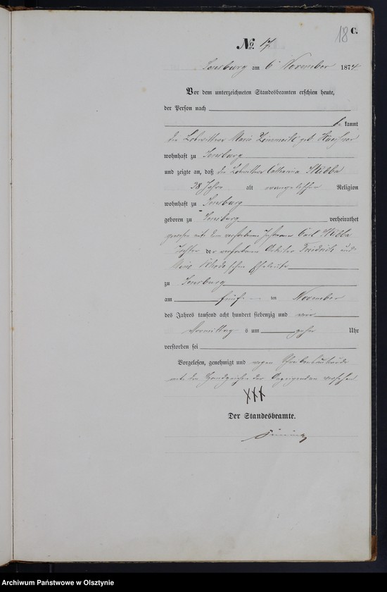 image.from.unit.number "Haupt-Sterbe-Register Nr 1 - 52"