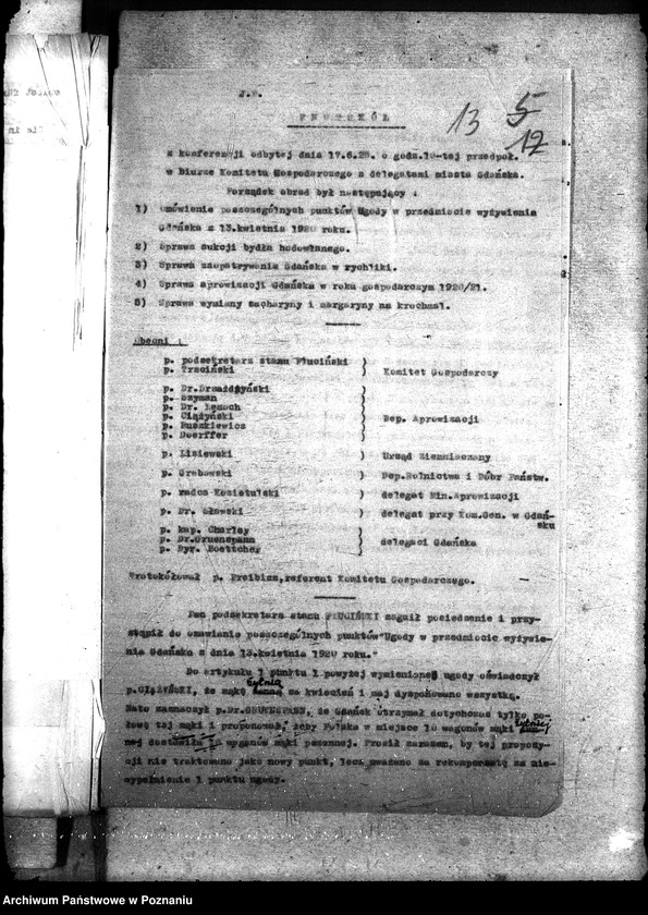 Obraz 17 z jednostki "Aprowizacja Gdańska"