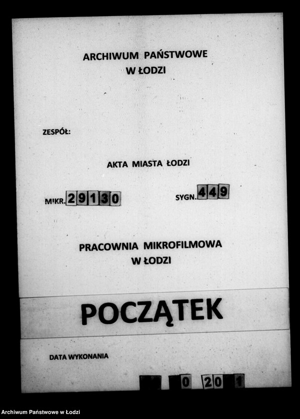 Obraz 1 z jednostki "Akta tyczące się urządzenia bielnika 1824"