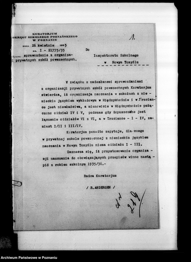 Obraz 5 z jednostki "Prywatna Szkoła Powszechna z niemieckim językiem nauczania- Międzychód"