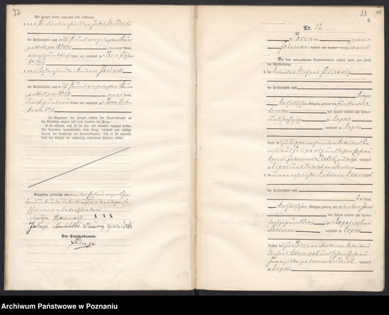 Obraz 14 z jednostki "Księga małżeństw"