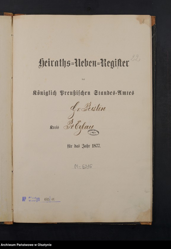 image.from.unit.number "Heiraths-Neben-Register Nr 1 - 28"