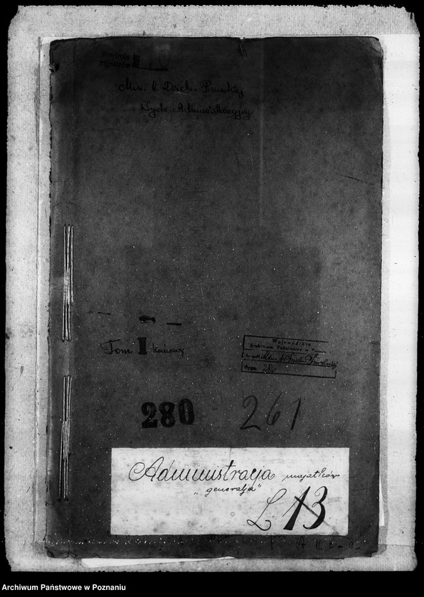 Obraz 4 z jednostki "Administracja majątków - generalia"