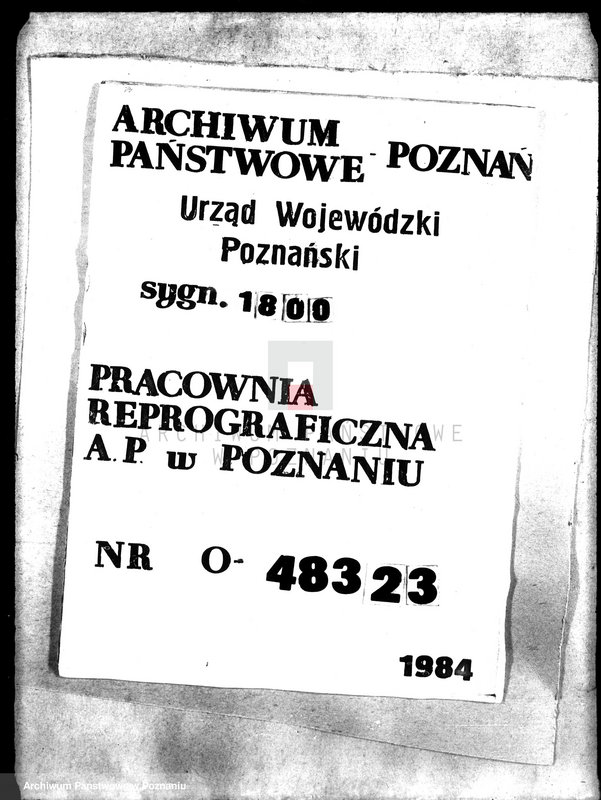 Obraz 1 z jednostki "Spłata czynszu dzierżawnego majątku Pałczyn"