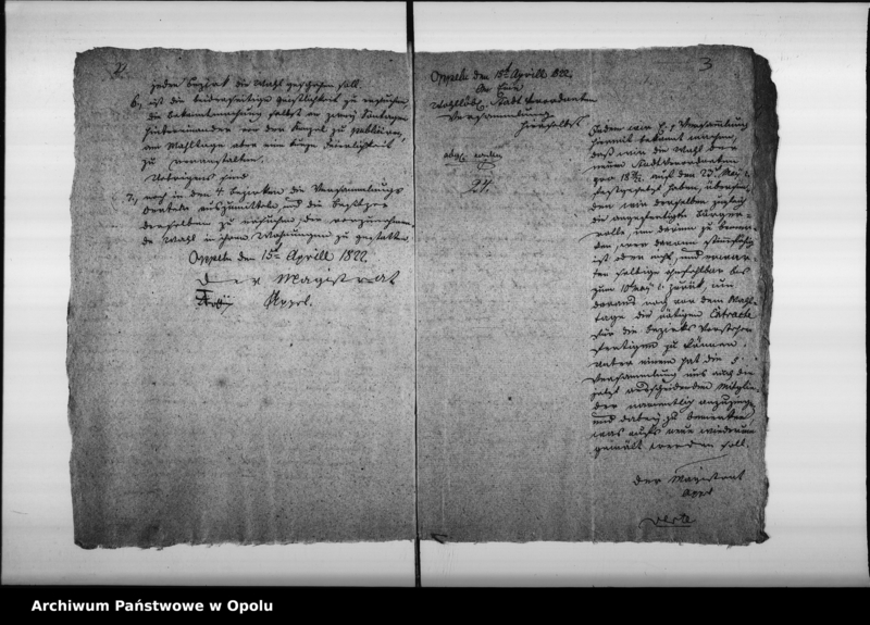 Obraz 6 z jednostki "Acta betreffend die Wahl der Stadt Verordneten für das Jahr 1822/23"