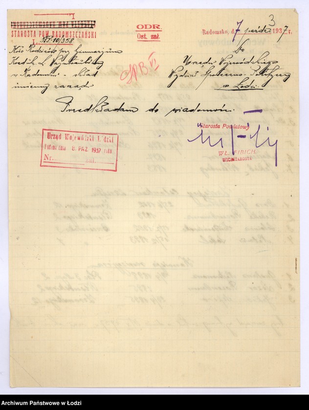 Obraz 6 z jednostki "[Składy osobowe zarządów różnych stowarzyszeń pow. Radomsko]"