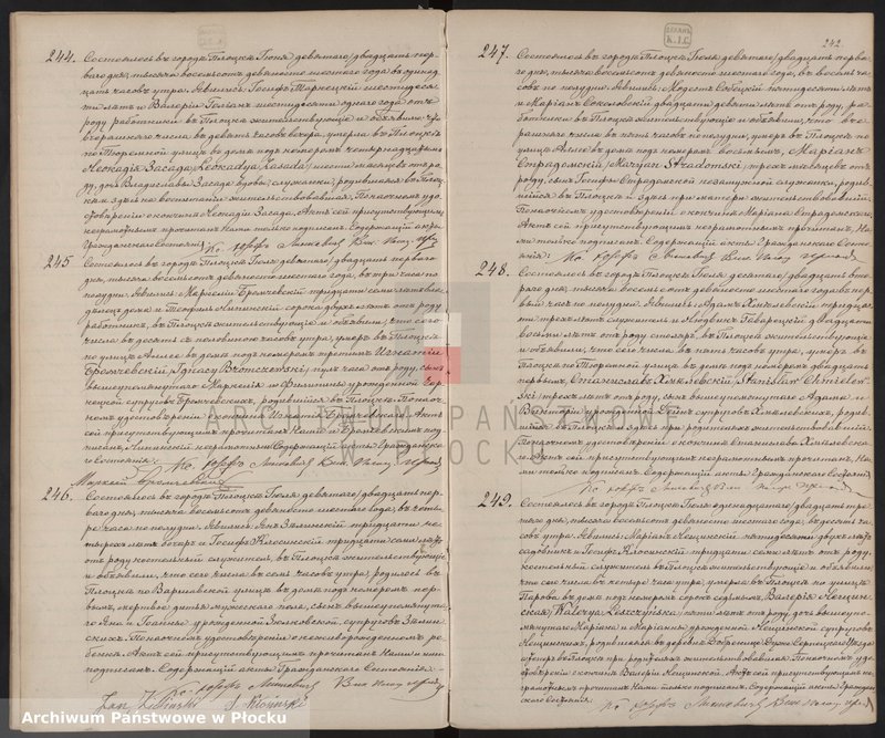 image.from.unit.number "Akta urodzeń, małżeństw i zgonów"
