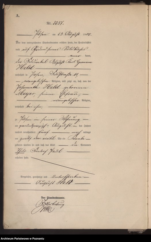 Obraz 20 z jednostki "Księga miejscowa urodzeń tom VII"