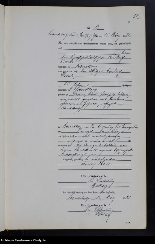 image.from.unit.number "Sterbe-Neben-Register Nr 1 - 39 [ Księga zgonów - wtóropis ]"