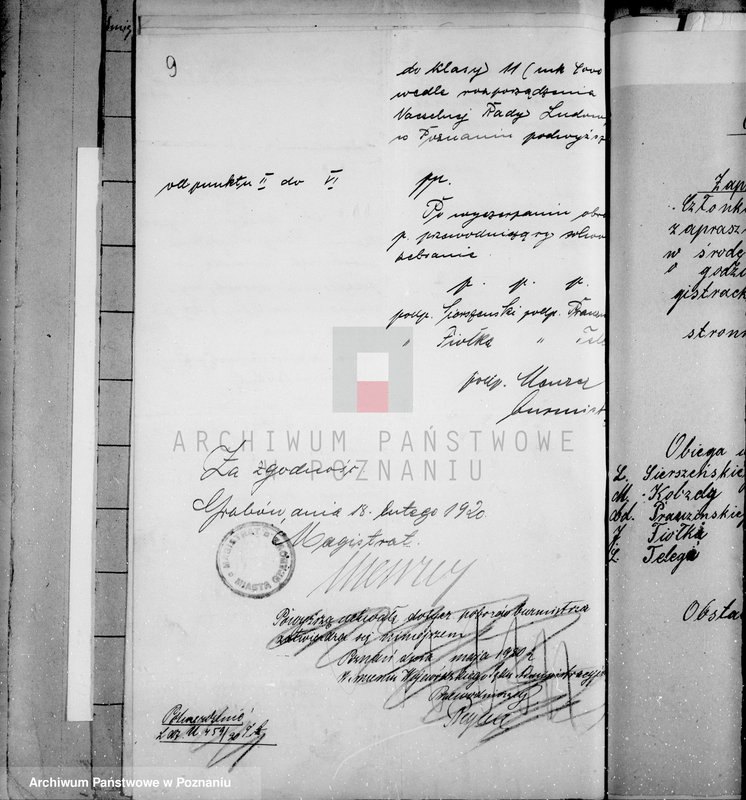 Obraz 13 z jednostki "Członkowie magistratu miasta Grabowa"