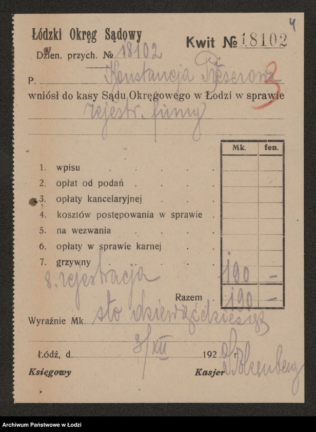 Obraz 6 z jednostki "Konstancja Prieserowa- sprzedaż resztek"