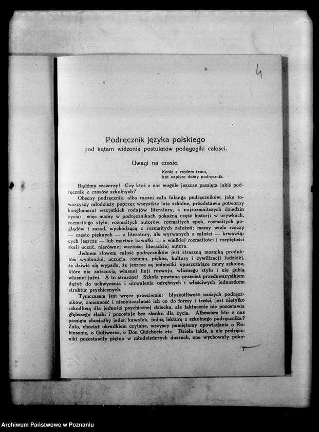 Obraz 8 z jednostki "Wielkopolskie Gimnazjum Dr Czajkowskiego- Poznań [między innymi sprawozdanie za rok szkolny 1932/33]"