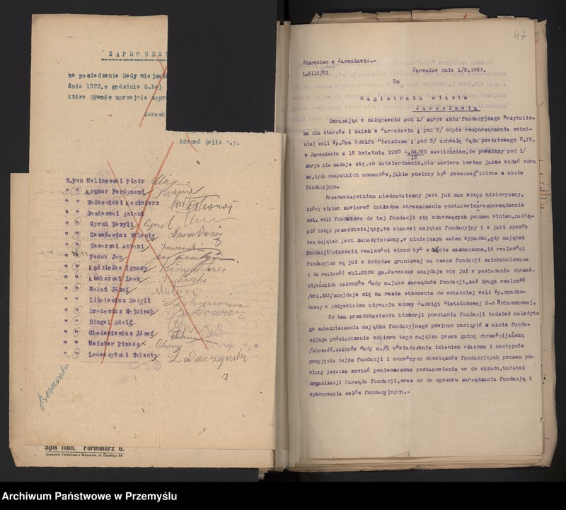 Obraz 11 z kolekcji "Fundacje Adolfa Dietziusa w Jarosławiu111"