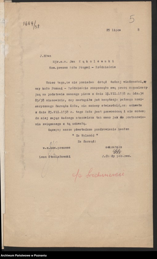 image.from.unit.number "Poznań - Śródmieście akta koła."
