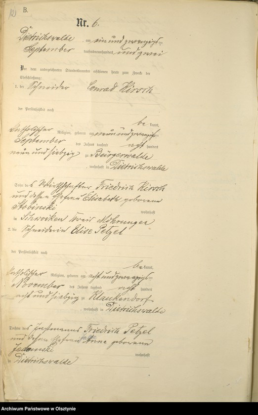 image.from.unit.number "Heiraths-Haupt-Register Nr 1 - 8"