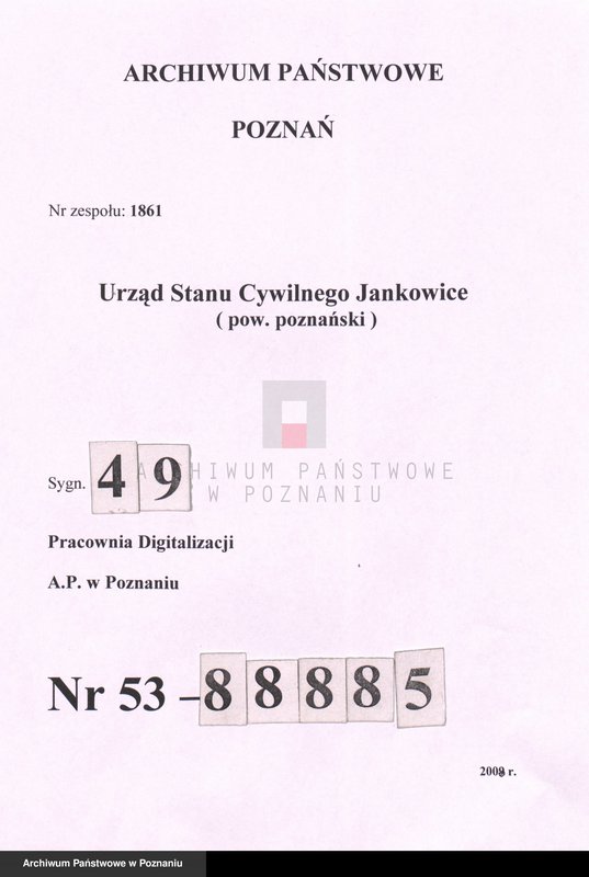 Obraz 1 z jednostki "Księga urodzeń"