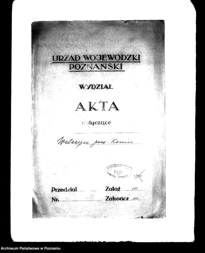 Obraz 4 z jednostki "Zniesienie służebności w osadzie Wilczyn"