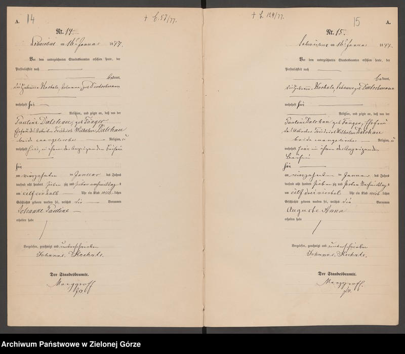 Obraz 11 z jednostki "[Księga urodzeń]"