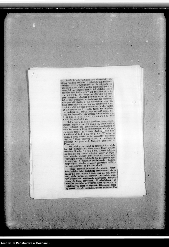 Obraz 7 z jednostki "Sprawozdania z działalności - wycinki z gazet"