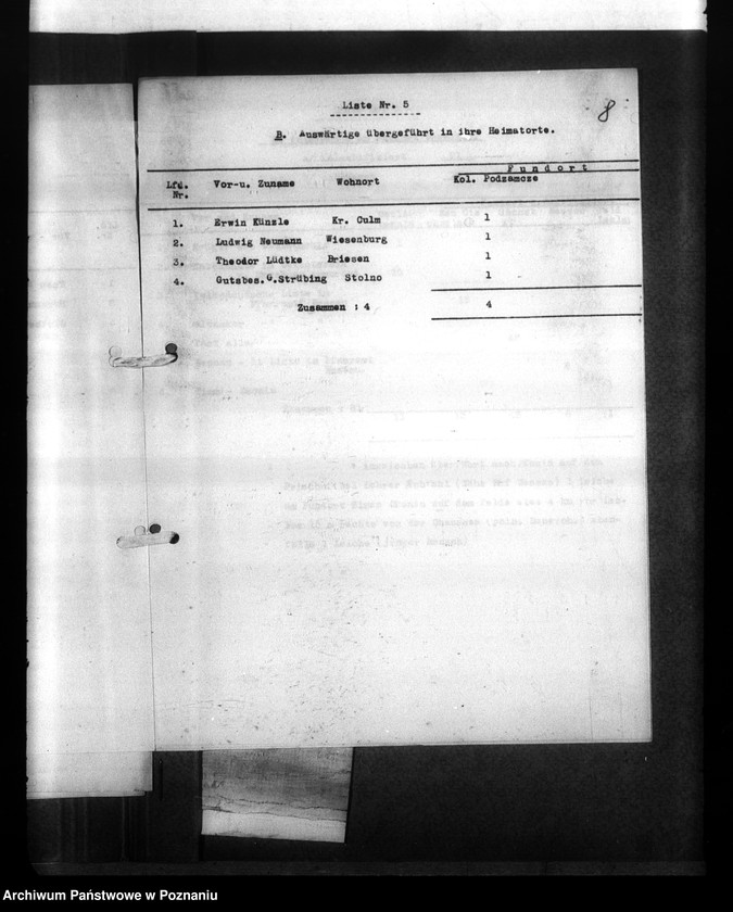 Obraz 14 z jednostki "Thorner Liste der Ermordeten und Vermissten (Toruń)"