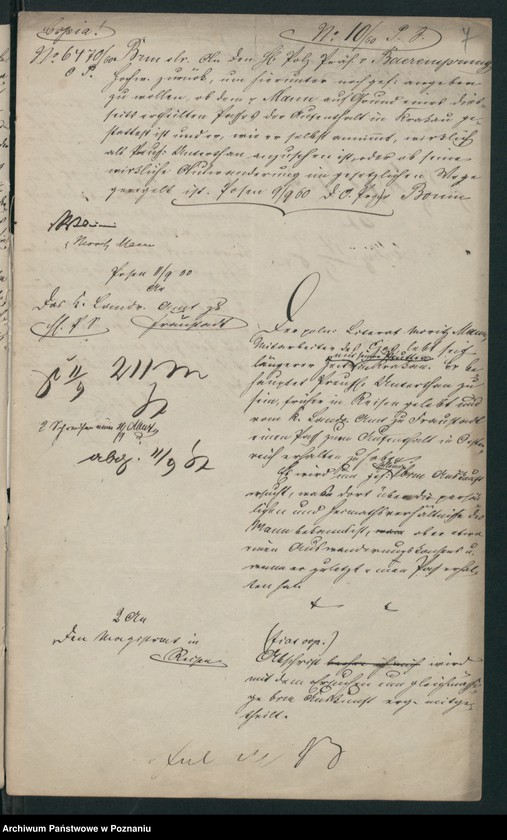 Obraz 10 z jednostki "A. betr. Moritz Mann, Literat und Felix Mann, Student"