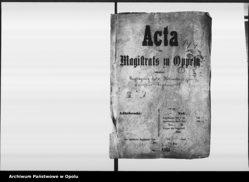 Obraz 4 z jednostki "Acta des Magistrats zu Oppeln betreffend Verpflegung des v[on] Holtzendorffschen Cürassier Regiments"