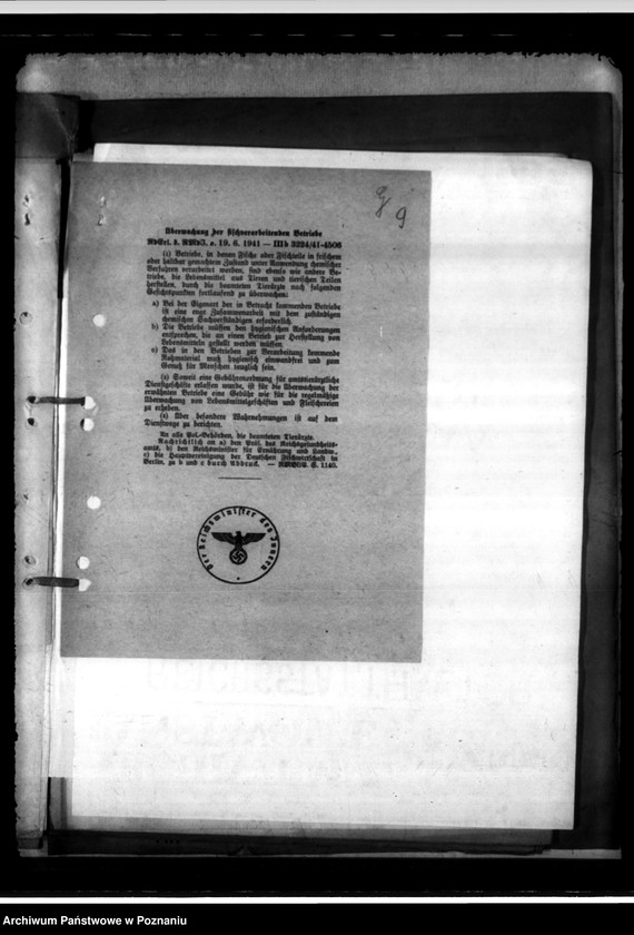 Obraz 13 z jednostki "Tierärztliche Lebensmittelüberwachung. Kennzeichnungszwang von Enteneiern"