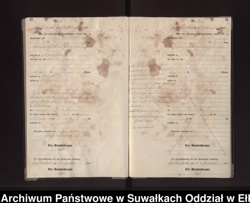 image.from.unit.number "Sterbe-Neben-Register des Preussischen Standes-Amtes Gross Stüerlack Kreis Loetzen"