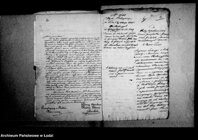 image.from.unit.number "Akta tyczące się dzieci nadesłanych z instytutu do nauk dla fabrykantów tutejszego miasta"