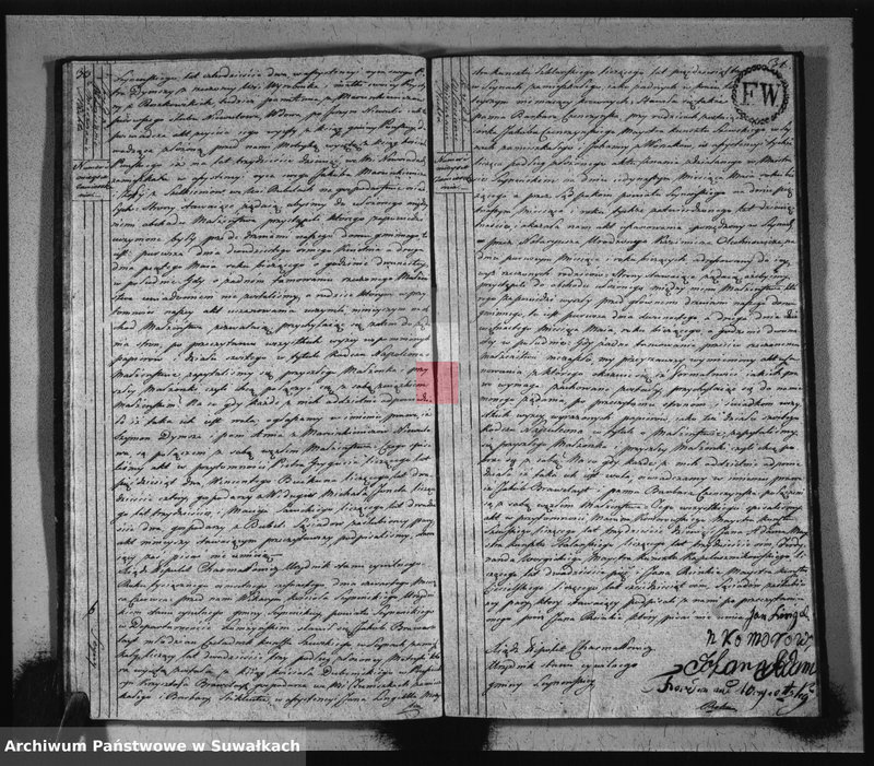 image.from.unit.number "Akta stanu cywilnego zaślubionych w gminie seyneńskiey od 1-go stycznia 1816 roku."