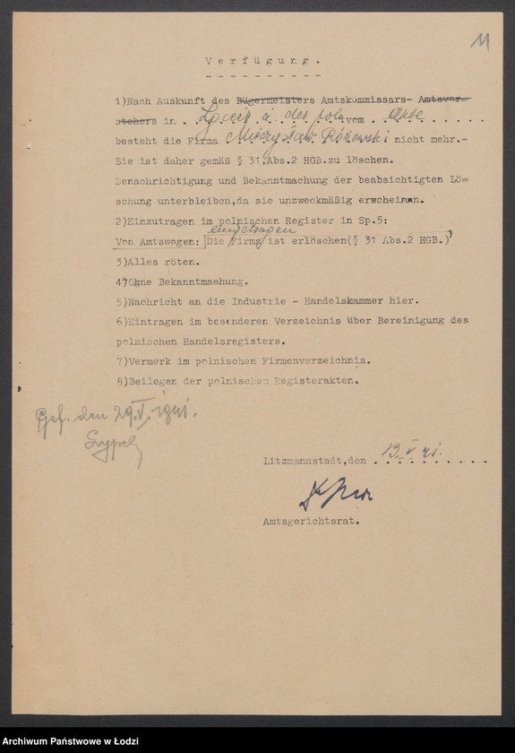 Obraz 13 z jednostki "Mieczysław Różewski- sprzedaż węgla"