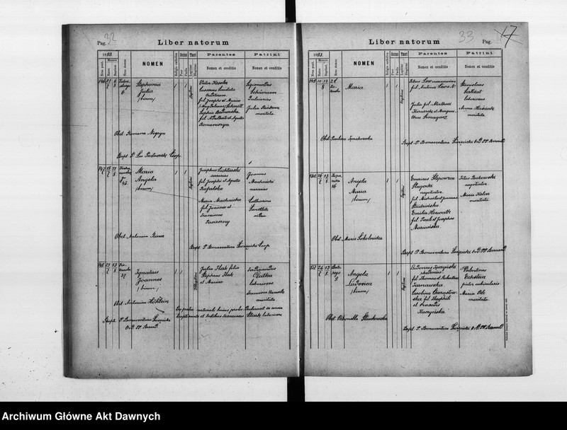 image.from.unit.number "Parafia: Lwów, parafia św. Andrzeja. Dekanat: Lwów. Księga metrykalna urodzeń, ślubów i zgonów dla całej parafii."