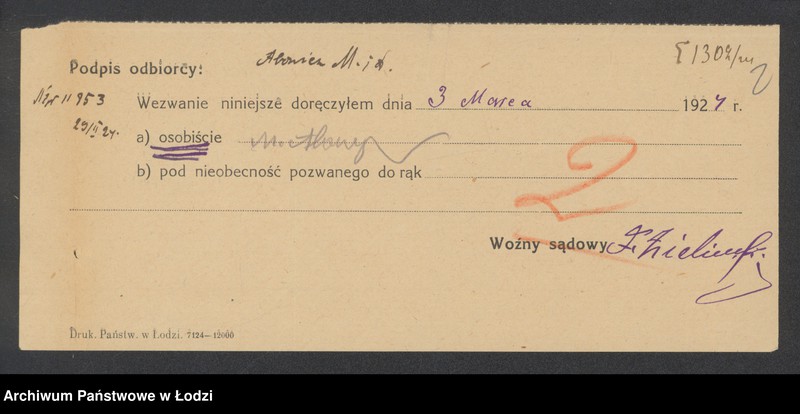 Obraz 4 z jednostki "Mendel Abbe vel Abowicz- sprzedaż manufaktury"