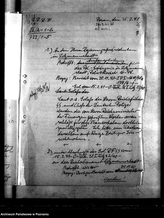 Obraz 14 z jednostki "Polizeigefängnis - Robert- Koch- Strasse, Litzmannstadt (Łódź)"