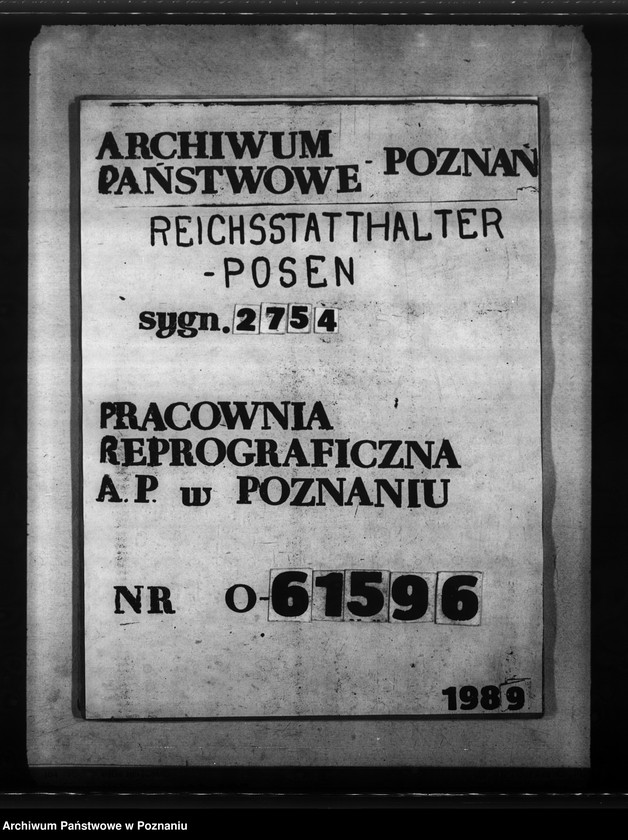 Obraz 1 z jednostki "Aufsichtsrat der Grundstücksgesellschaft - Gewa"