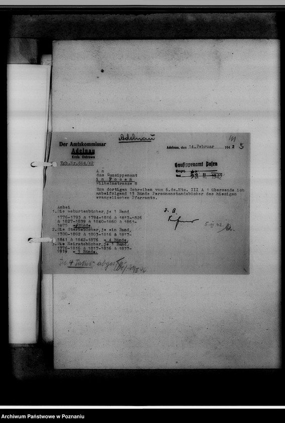 image.from.unit.number "Einziehungsprotokolle [ksiąg kościelnych] Kreis Ostrowo [Ostrów Wielkopolski]"